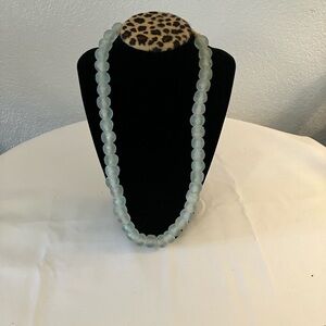 Elegant Green Beaded Necklace